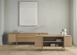 Buffet en chêne huilé 180cm Daia - Bolia