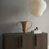 Buffet en chêne marron foncé 146 x 50 cm Unda - Ferm Living