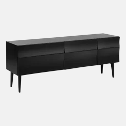 Buffet en chêne noir 180 cm Reflect - Muuto