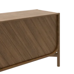Buffet en chêne teinté 185 x 45 x 65 cm Marius - Hartô