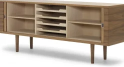 Buffet en noyer 200cm CH825 - Carl Hansen & Søn