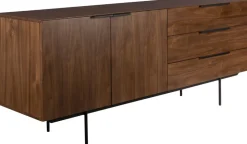 Buffet en noyer 180cm Travis - Zuiver