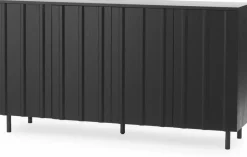 Buffet noir Rib Soft noir - Normann Copenhagen