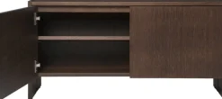 Buffet placage de chêne foncé 100x30x50cm Parcel - Ferm Living