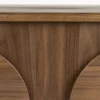 Buffet 2 portes en bois de noyer 40x82x58cm Groove - Zuiver