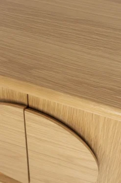 Buffet 3 portes en chêne naturel 120cm Groove - Zuiver