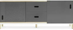 Buffet à tiroirs gris Sideboard Grey - Normann Copenhagen