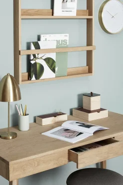 Bureau avec tiroirs en chêne naturel - Hübsch