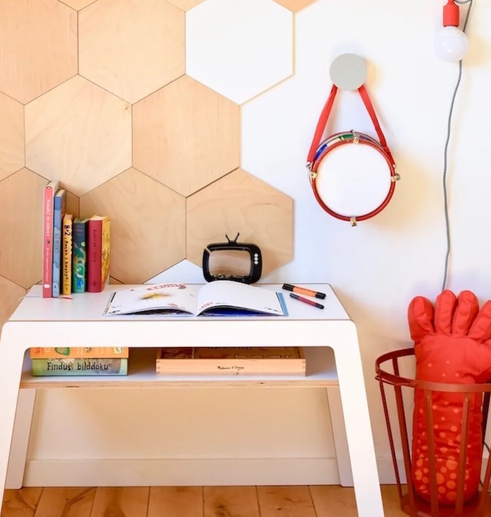 Bureau blanc pour enfant Flex - Nuki Shop