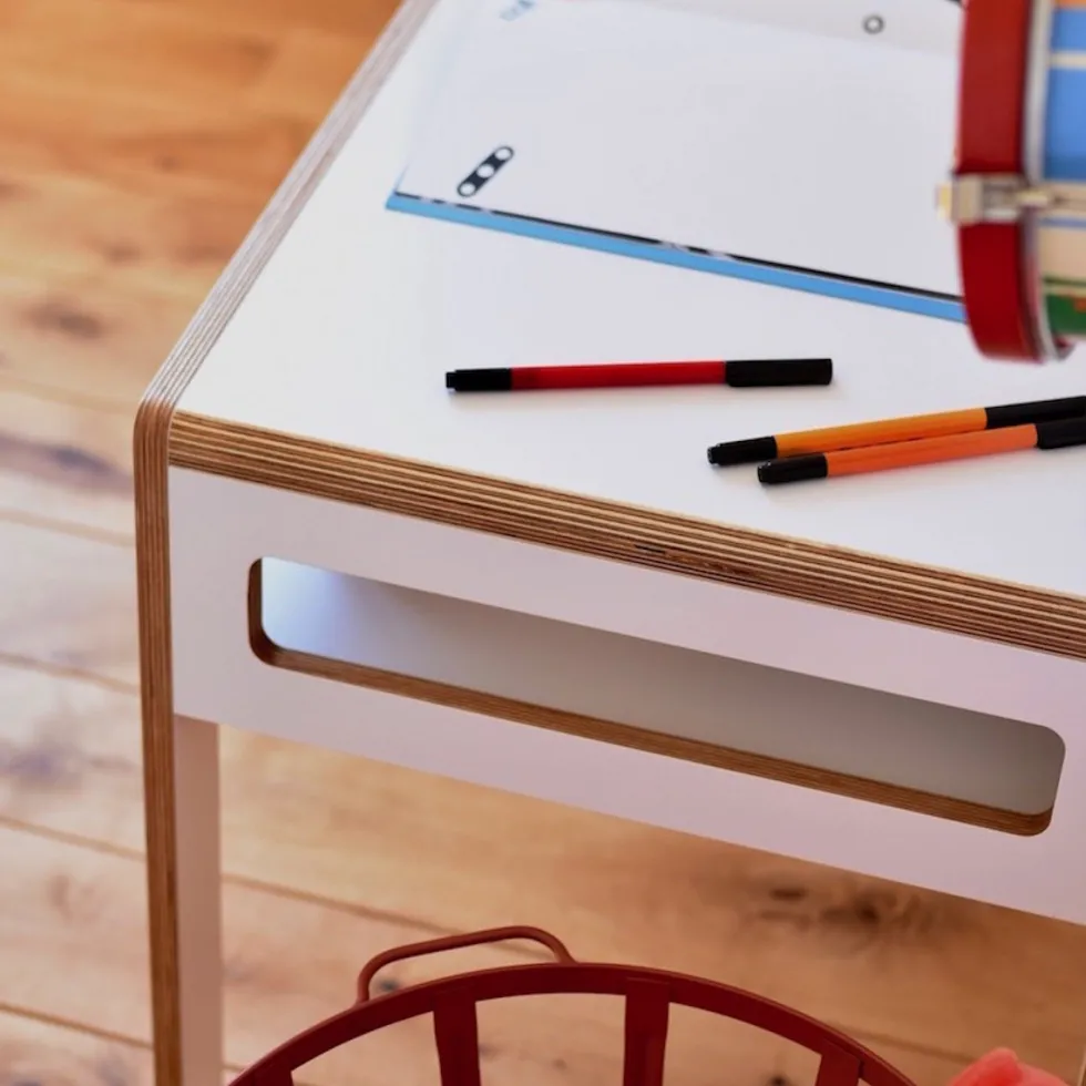 Bureau blanc pour enfant Flex - Nuki Shop