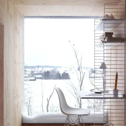 Bureau de travail en mdf noir - String furniture