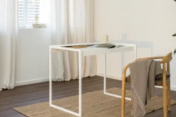 Bureau en acier blanc 60x100x79cm Donna - Metallbude