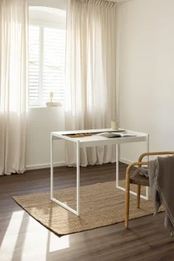 Bureau en acier blanc 60x100x79cm Donna - Metallbude