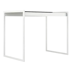 Bureau en acier blanc 60x100x79cm Donna - Metallbude