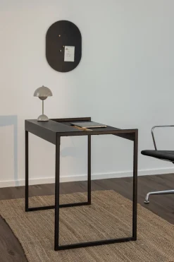 Bureau en acier noir 60x100x79cm Donna - Metallbude