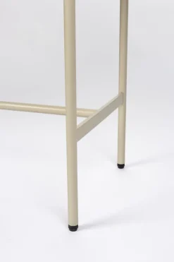 Bureau en bois et métal beige 40x120x76cm Sora - The Cool Republic