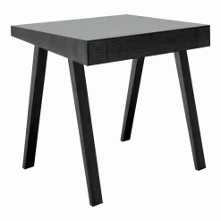 Bureau en bois noir 80cm 4.9 Drawers - Emko