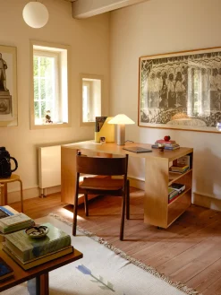 Bureau en bois 140x80xh80cm Utility - Hübsch