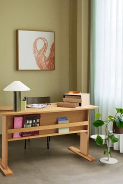 Bureau en chêne naturel Forma - Hübsch