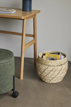 Bureau en chêne naturel 120 x 50 cm - Hübsch
