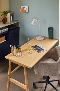 Bureau en chêne naturel 120 x 50 cm - Hübsch