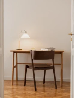 Bureau en chêne naturel 120 x 50 cm - Hübsch