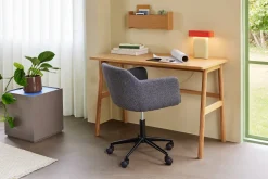 Bureau en chêne naturel 120 x 50 cm - Hübsch