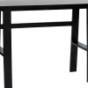 Bureau en chêne noir 100x45xh75cm Poke - Hübsch