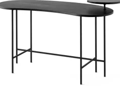 Bureau en frêne et marbre noir JH9 Palette - &tradition