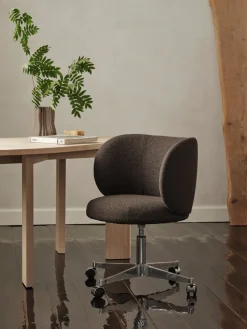 Bureau en hêtre huilé blanc 90x73,9cm Tarn - Ferm Living