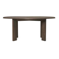 Bureau en hêtre teinté foncé 90x73,9cm Tarn - Ferm Living
