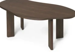 Bureau en hêtre teinté foncé 90x73,9cm Tarn - Ferm Living