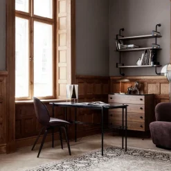 Bureau en marbre noir TS - Gubi