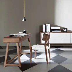 Bureau en noyer Gray 50 - Gervasoni