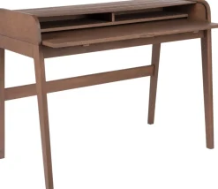 Bureau en noyer 110x61x85cm Barbier - Zuiver