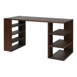 Bureau en pin marron foncé 137 x 65 cm Edre - Ferm Living