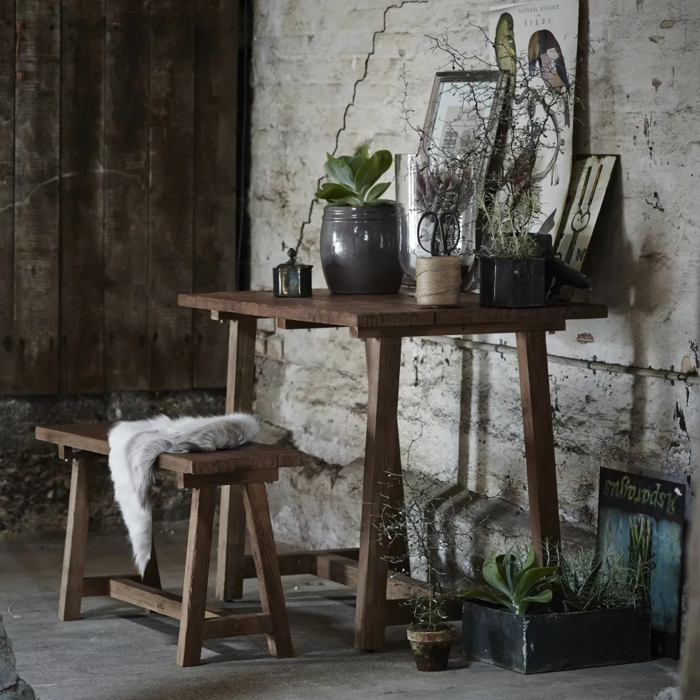 Bureau en teck recyclé Lucas - Sika Design