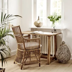 Bureau en teck recyclé Lucas - Sika Design