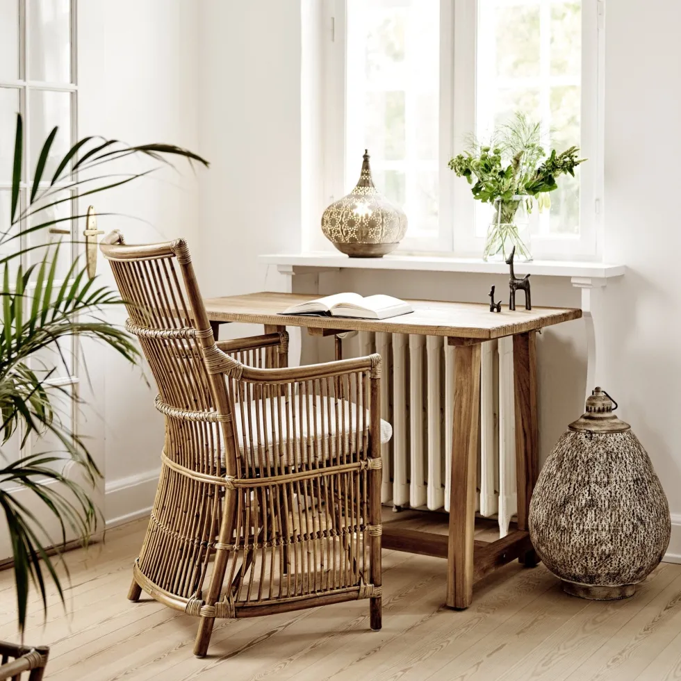 Bureau en teck recyclé Lucas - Sika Design