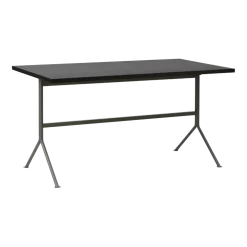 Bureau gris en bois de pin foncé 150 x 75 cm Kip - Normann Copenhagen