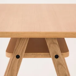 Bureau pour enfant en chêne massif naturel 40x70x50cm Growing Green - Nobodinoz