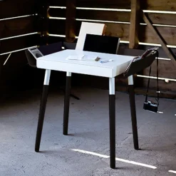 Bureau 1 tiroir noir My Writing Desk - Emko