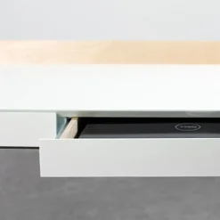 Bureau 2 tiroirs blanc My Writing Desk - Emko