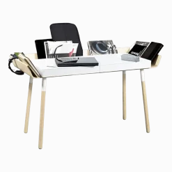 Bureau 2 tiroirs blanc My Writing Desk - Emko