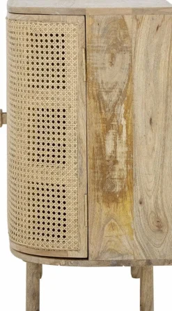 Cabinet arrondi en bois de manguier naturel Bandol - Bloomingville