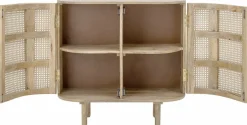 Cabinet arrondi en bois de manguier naturel Bandol - Bloomingville