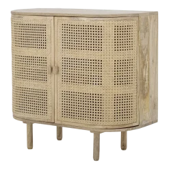 Cabinet arrondi en bois de manguier naturel Bandol - Bloomingville