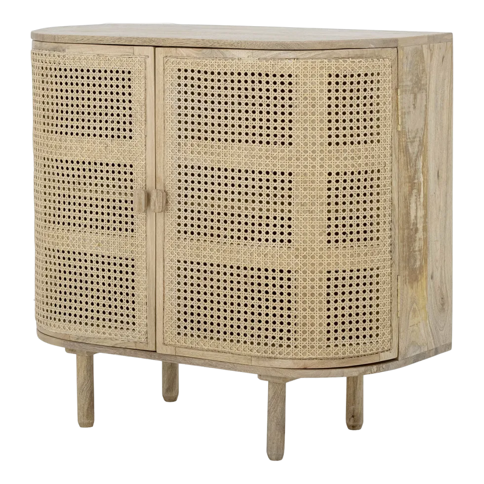 Cabinet arrondi en bois de manguier naturel Bandol - Bloomingville
