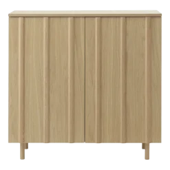 Cabinet bas chêne Rib Oak - Normann Copenhagen