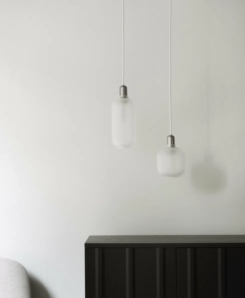 Cabinet bas noir Rib Soft noir - Normann Copenhagen